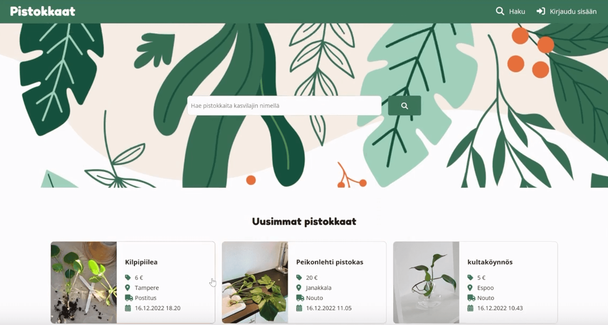 Picture project called Pistokkaat